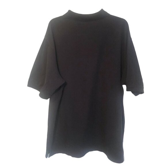 Harbor Bay Mens Polo Shirt XXLG Black - Picture 2 of 9